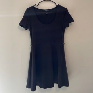 Forever 21 black floral dress